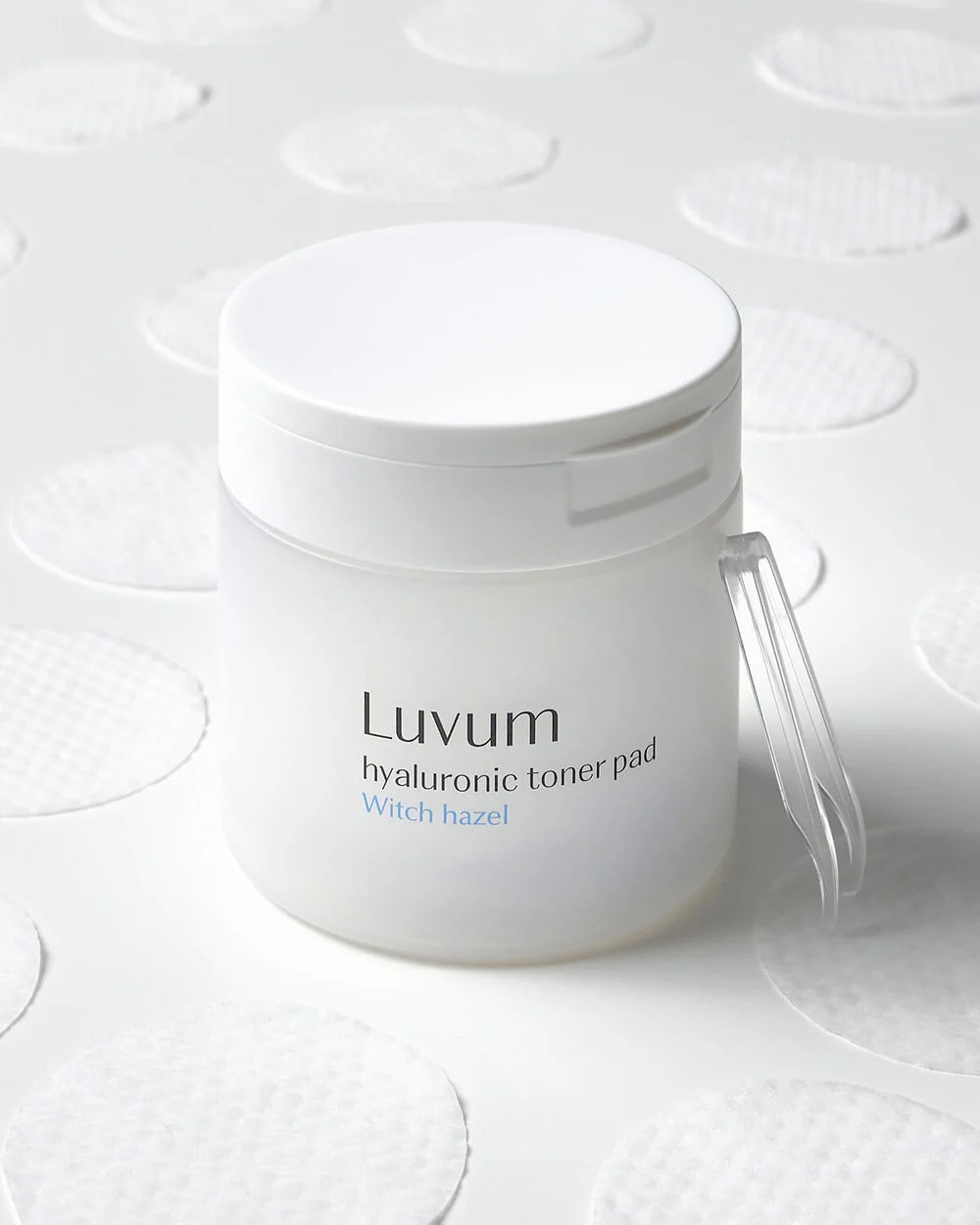LUVUM Witch Hazel Hyaluronic Toner Pad 60pads