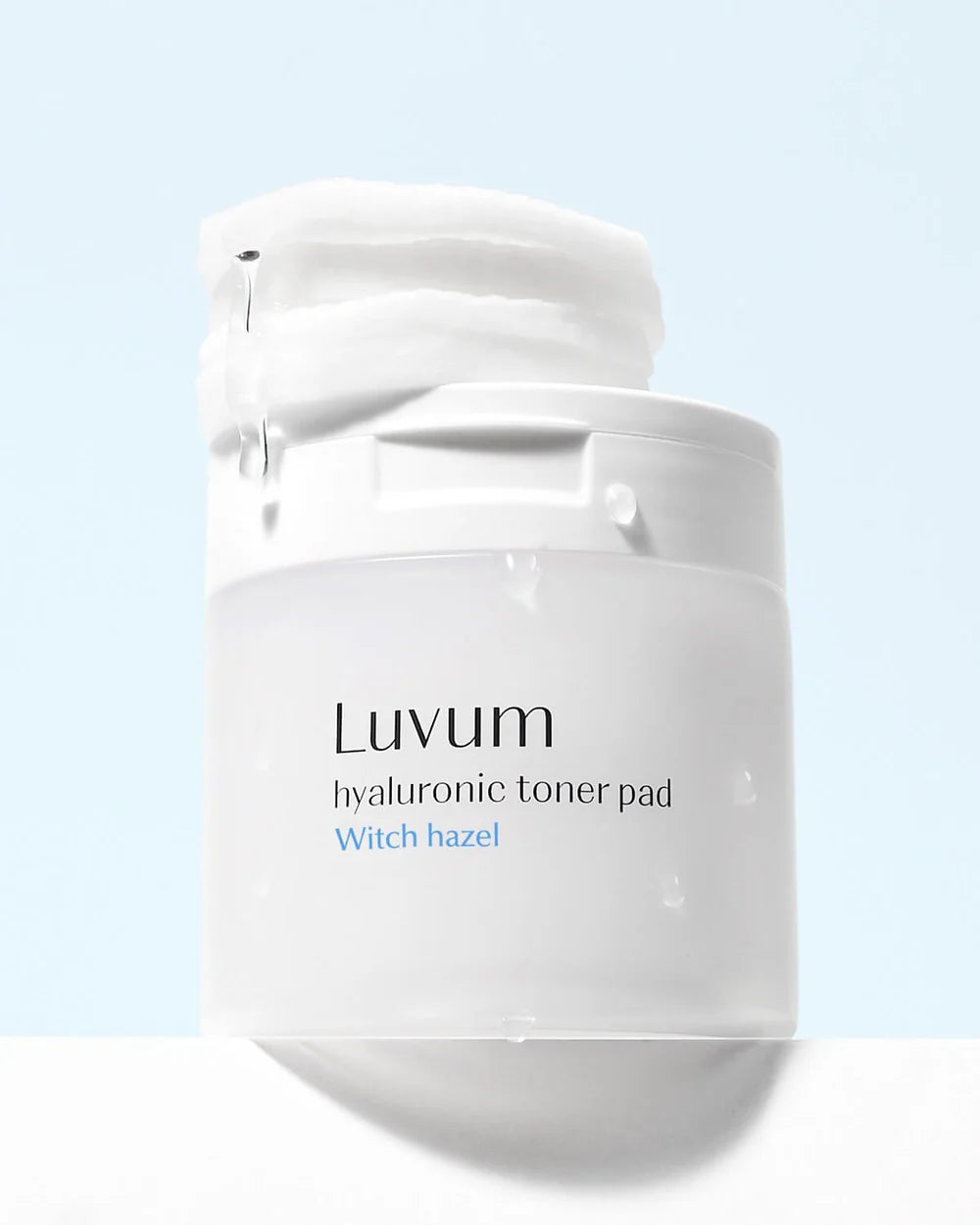 LUVUM Witch Hazel Hyaluronic Toner Pad 60pads